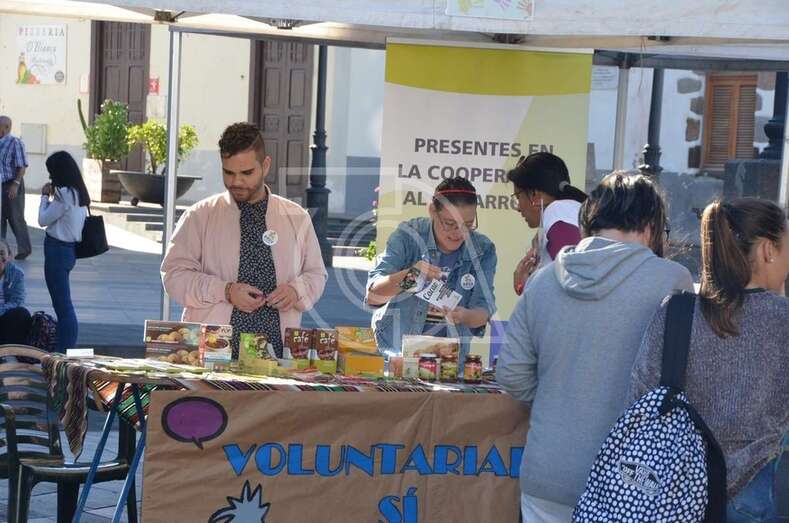 Imagen de archivo de la Feria de Voluntariado y Participación Ciudadana de Telde (Foto TA)